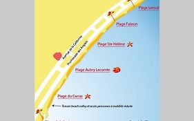 A 50 mètres de la plage et de la promenade des anglais
